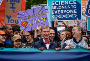 Marching scientists