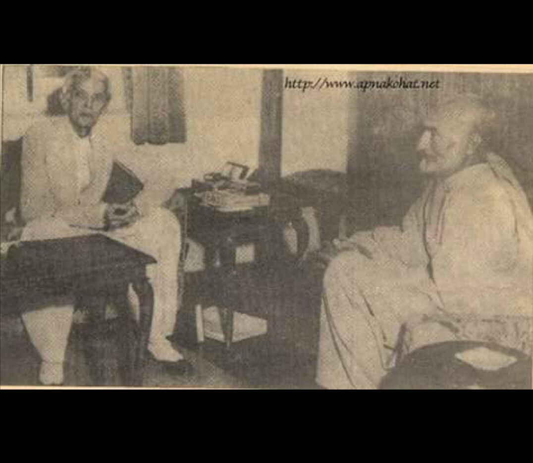 باچا خان بابا اور بانی پاکستان