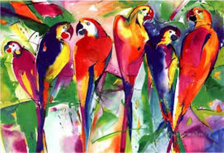 birds 4 پرندوں کی محفل