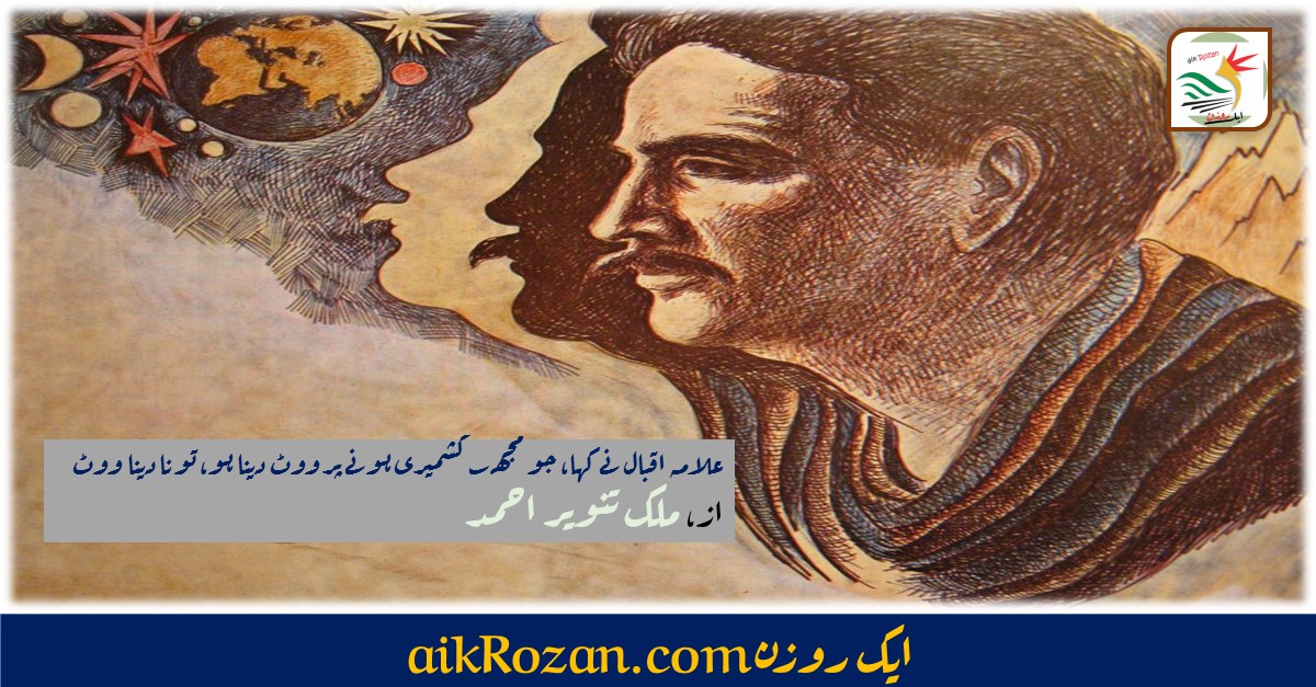 کشمیری ہونے پر ووٹ دینا کشمیری ہونے پر ووٹ دینا