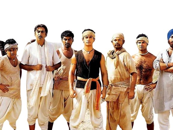 Lagaan AikRozan فلم لگان پوسٹر کرکٹ اور فلم
