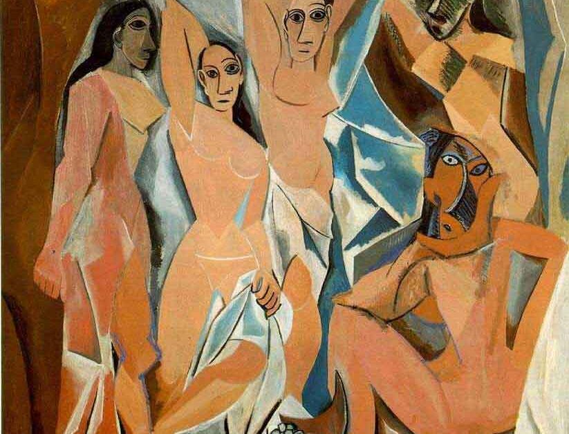 Pablo Picasso Les Demoiselles d’Avignon (1907) فلموں کے سیمیاتی تجزیے